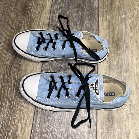 Converse Unisex CT All Star OX 149524F Blue Black Sneaker Shoes Size M 4 / W 6 - Picture 6 of 11